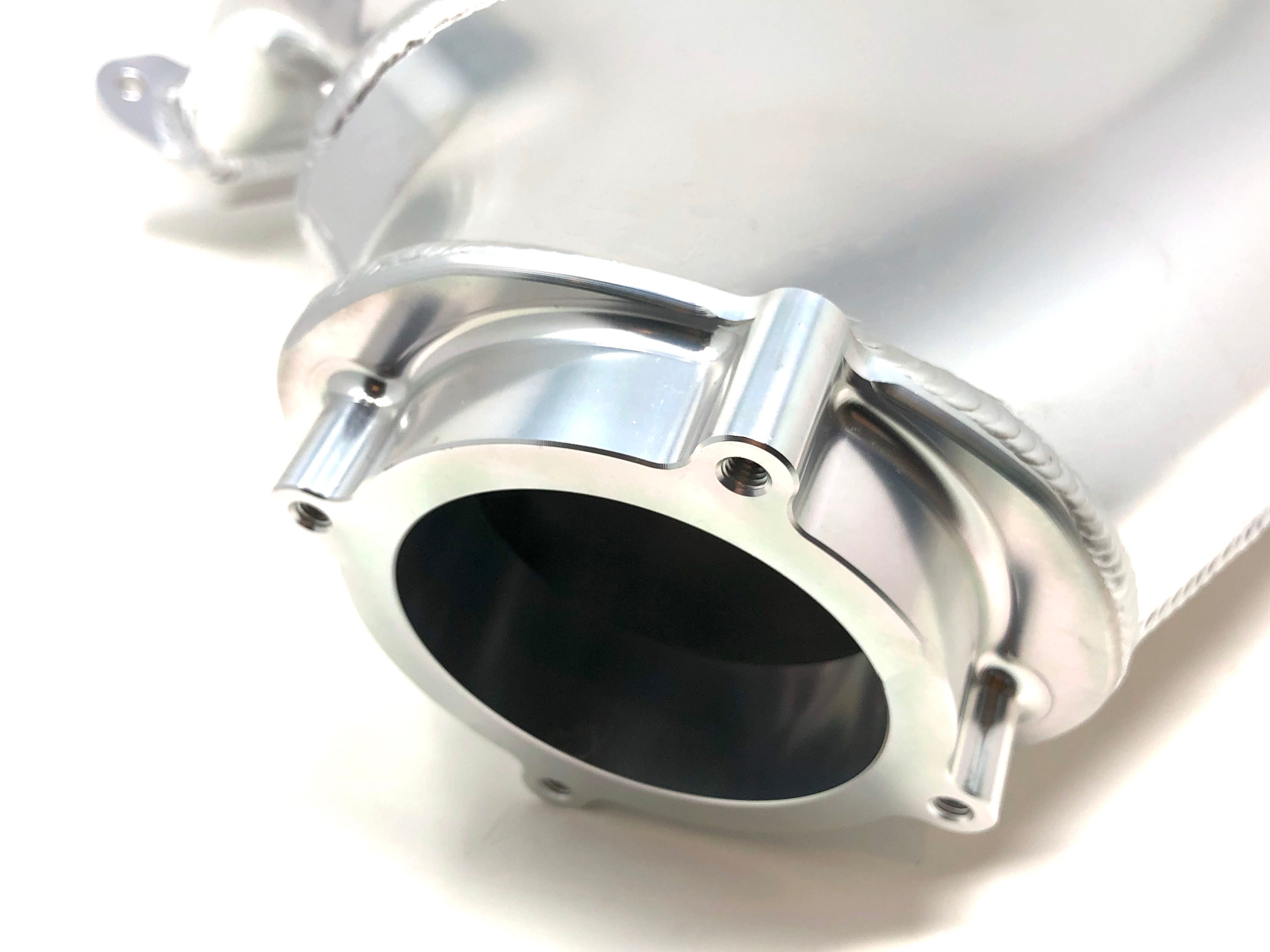 N54 Forward Facing Manifold **B-Stock** - Snout (Silver)