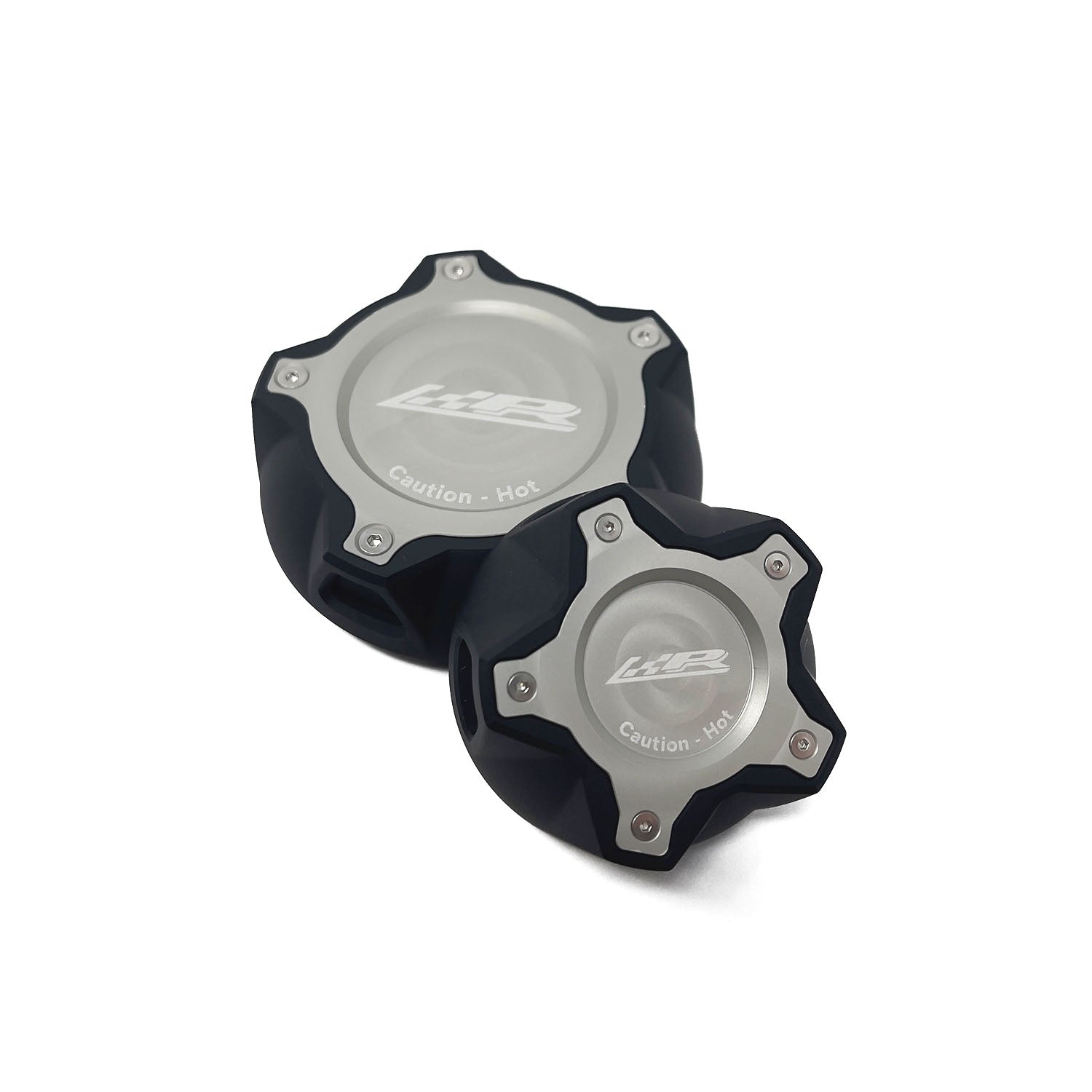 BMW F&G Coolant Cap Bundle (Silver & Black)