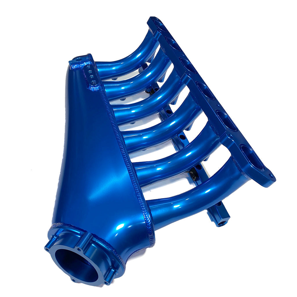 N54 Forward Facing Manifold - Blue