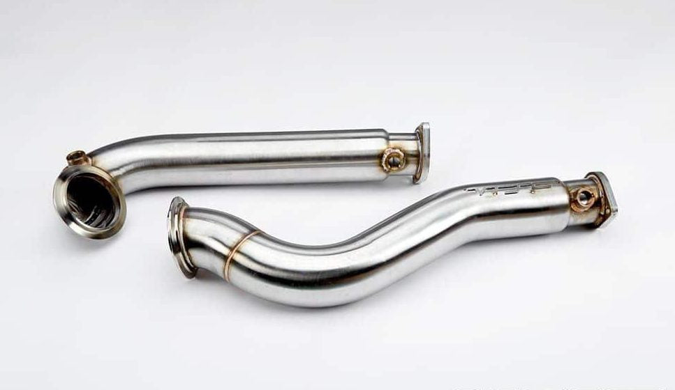 VRSF 3" Stainless Steel Catless Downpipes N54 E60 2008 - 2010 BMW 535i & 535xi-0