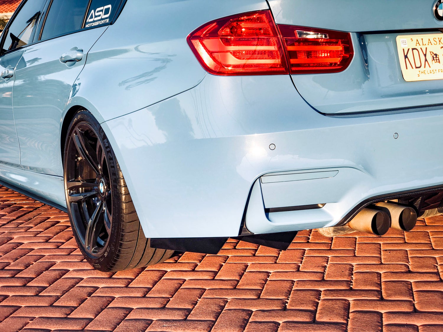 F8X TYPE 3 - REAR BUMPER EXTENSIONS