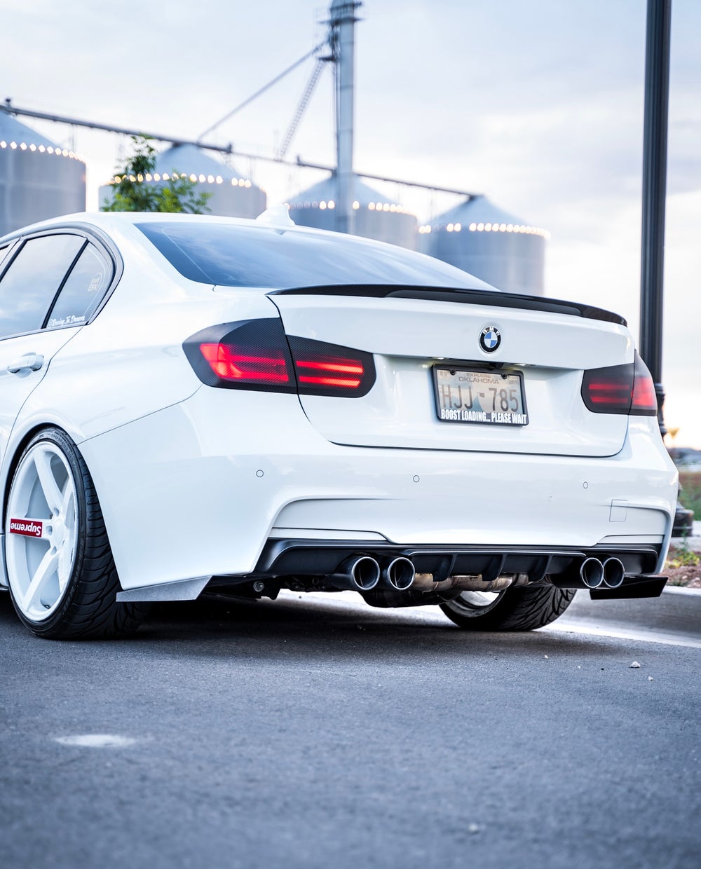 F3X TYPE 2 - REAR BUMPER EXTENSIONS