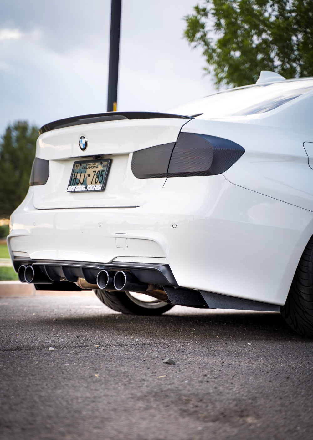 F3X TYPE 3 - REAR BUMPER EXTENSIONS