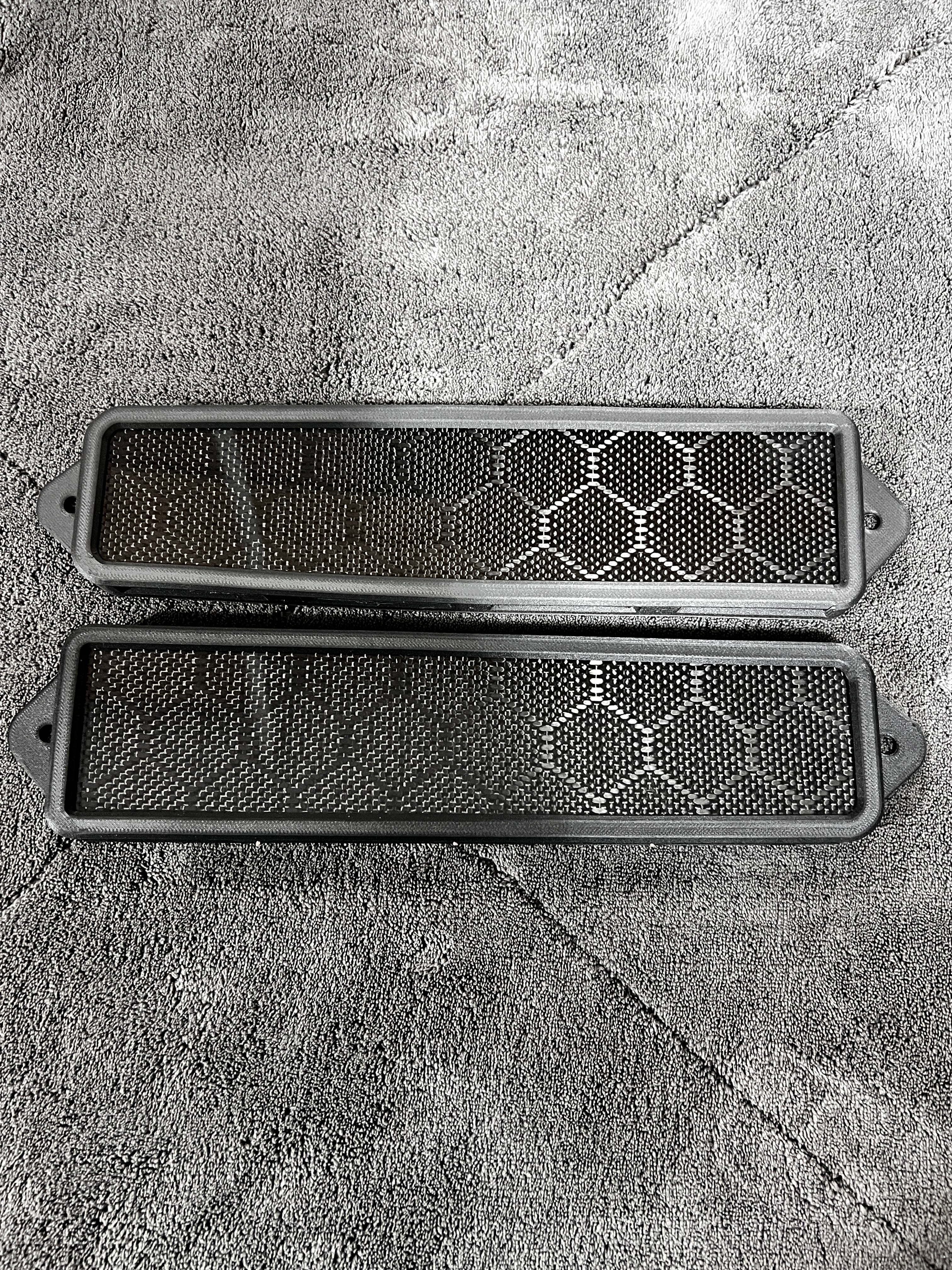 NRW Carbon Fiber Cowl Filters